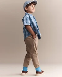 Toddler Boy Jogger Pant - Khaki