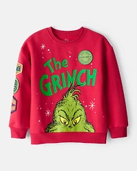 Boys Christmas Dr. Seuss™ The Grinch Pullover Sweatshirt - Red