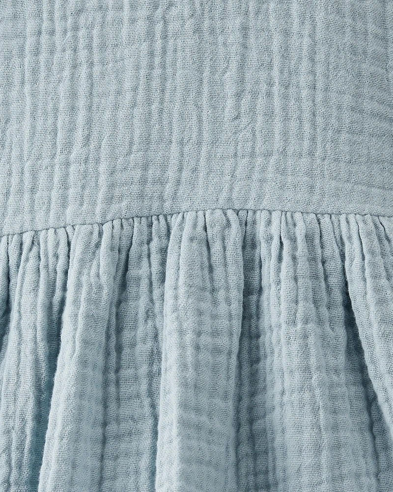 Baby Organic Cotton Gauze Dress