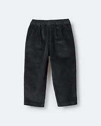 Toddler Boy Corduroy Pocket Pant - Black