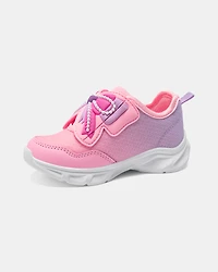 Toddler Girl Bow Athletic Sneakers - Pink