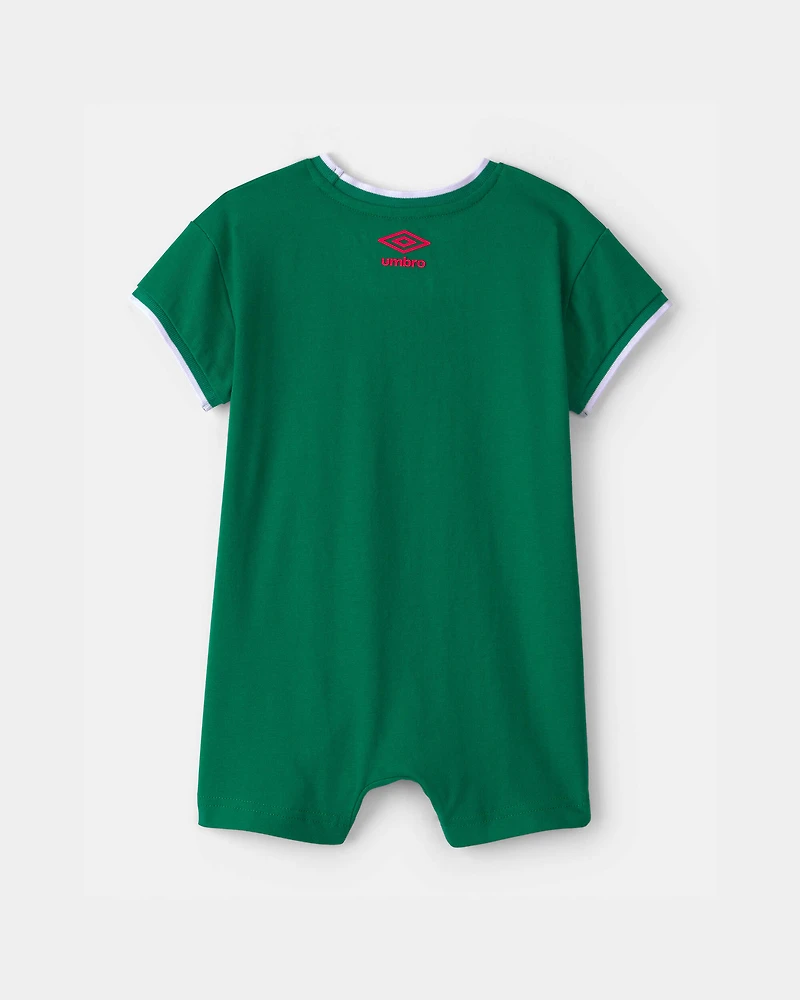 Baby Umbro Mexico Soccer Romper - Green