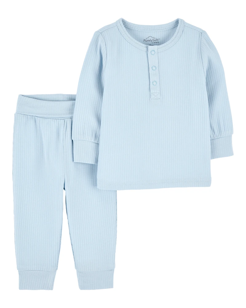 Baby 2-Piece PurelySoft Outfit Set