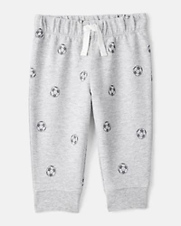 Baby Boy 2-Piece 'Just Kickin it' Soccer Bodysuit & Pant Set - Green