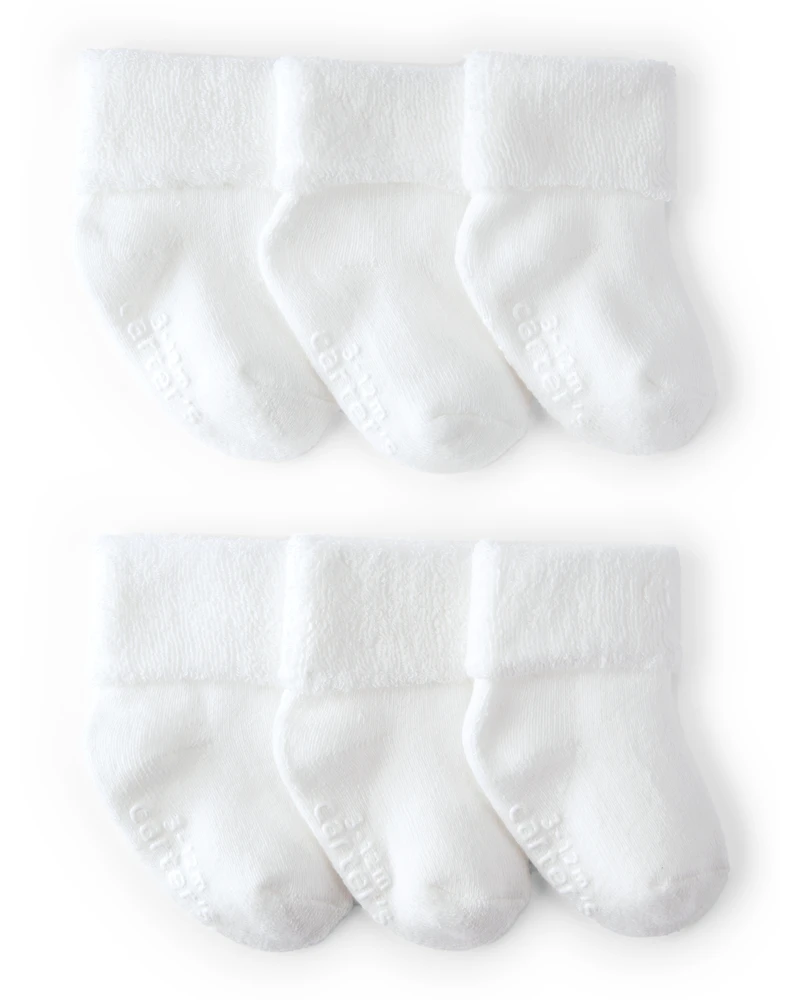 Baby 6-Pack Terry Booties