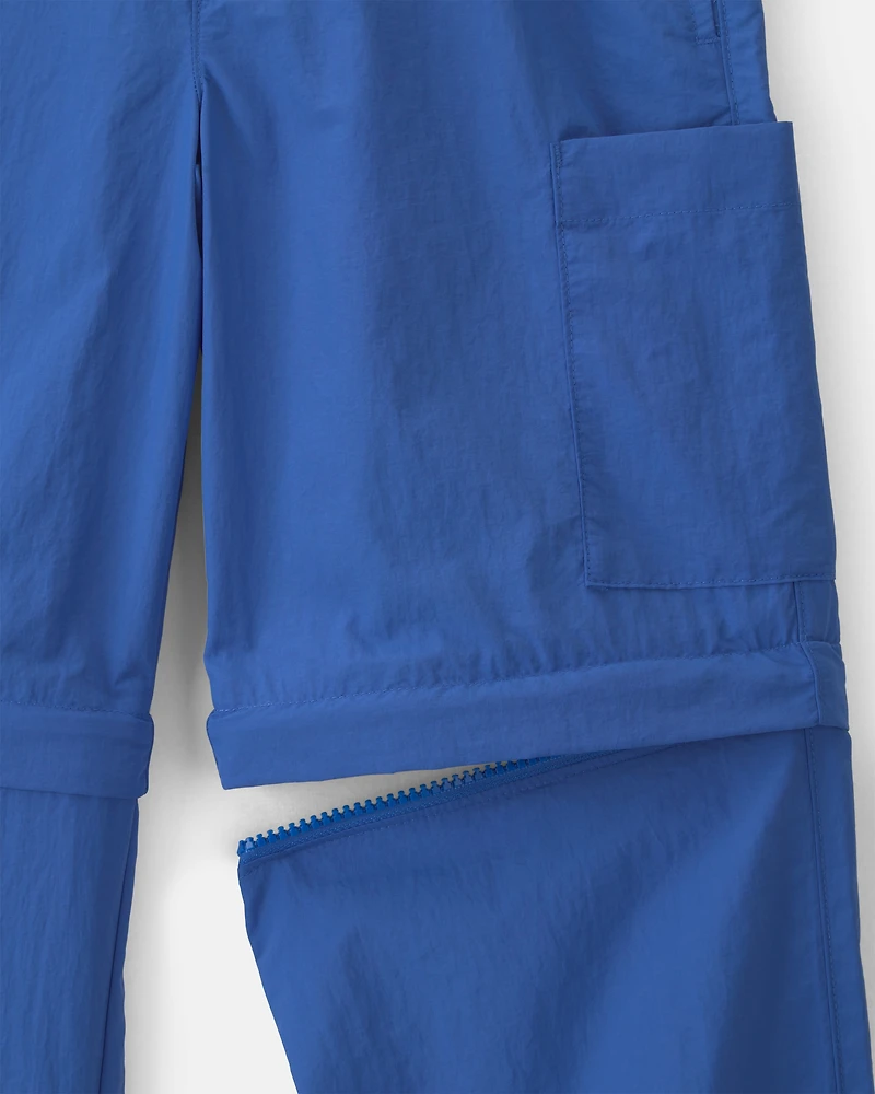 Boys Cargo Utility Pants - Blue