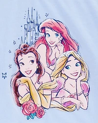 Kid Disney© Princess  Loose-Fit 2-Piece Pyjamas - Blue