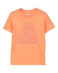 Toddler Boy No Nap Club Short-Sleeve Graphic Tee - Orange