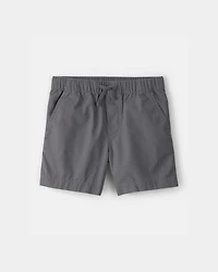 Boys Canvas Shorts - Grey