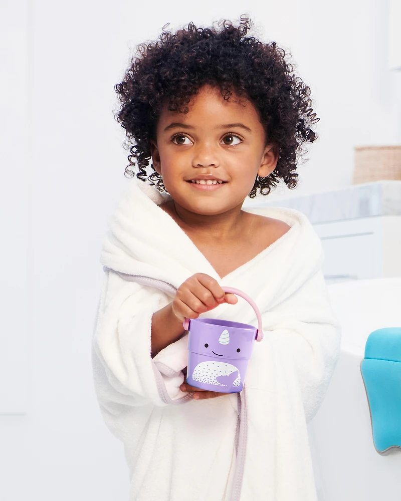 Zoo Stack & Pour Buckets Baby Bath Toy