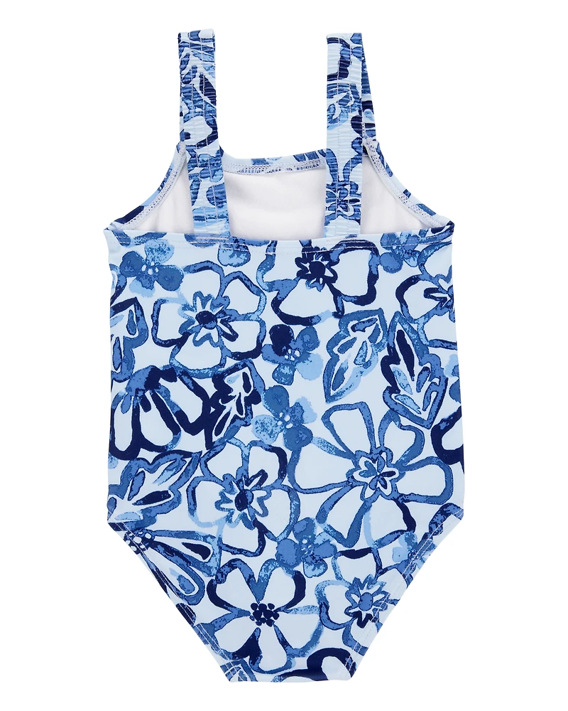 Baby 1-Piece Floral Swimsuit