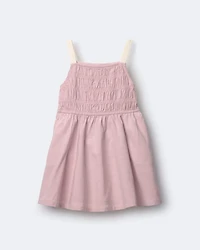 Toddler Girl Smocked Dress - Light Pink