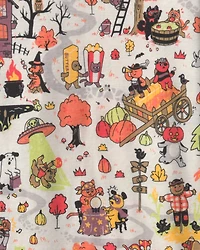 Kids 2-Piece Halloween Scavenger Hunt 100% Cotton Snug Fit Pyjama Set