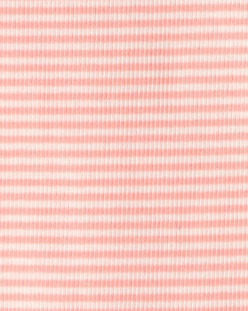 Baby Girl 3-Pack Organic Cotton Flutter Bodysuits