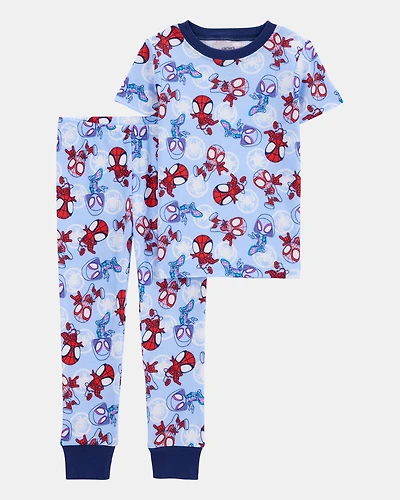Toddler Boy MARVEL©  Snug Fit Cotton 2-Piece Pyjamas - Blue