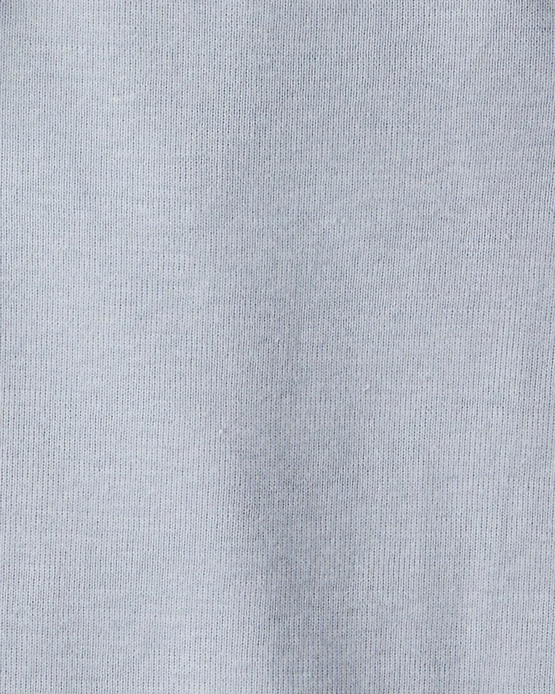 Baby Boy 5-Pack Hippo Multipack Bodysuits - Brown/Blue/White