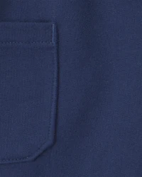 Baby Boy 3-Piece Buffalo Check Long-Sleeve Layering Set - Navy Blue