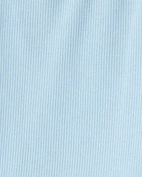 Girls Solid Bike Shorts - Blue