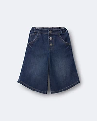 Toddler Girl Wide-Leg Pants Denim - Blue
