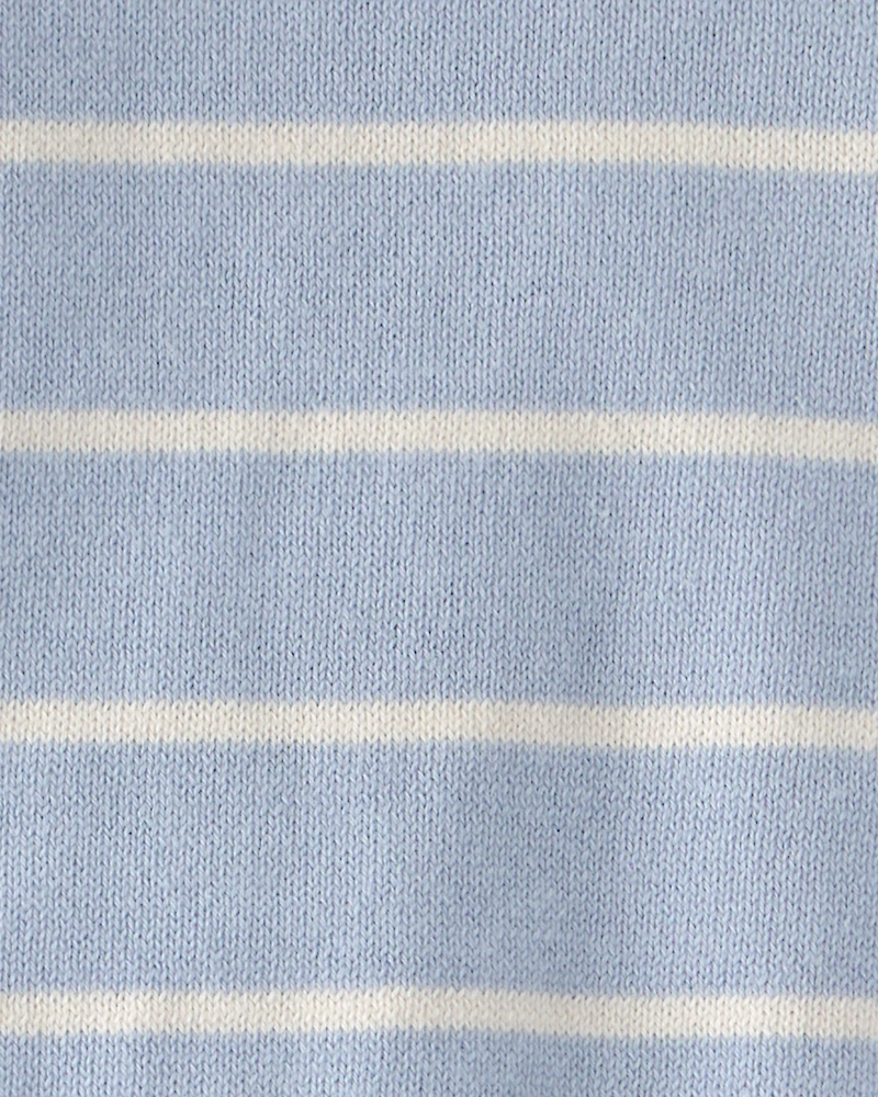 Baby Boy 2-Piece Organic Cotton Striped Shorts Set