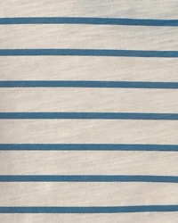 Toddler Boy 2-Piece Striped Short-Sleeve Top & Pant Set