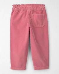 Toddler Girl Organic Cotton Pull-On Corduroy Pants