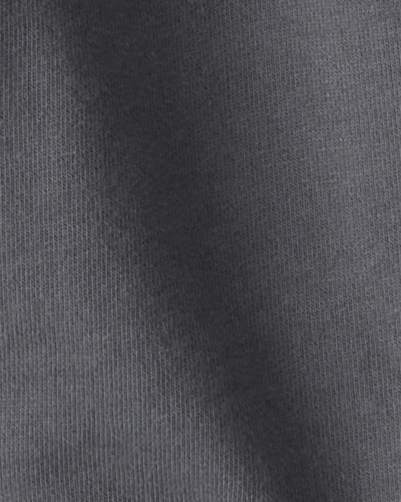 Baby Boy 3-Piece Fleece Vest Outfit Set - Blue