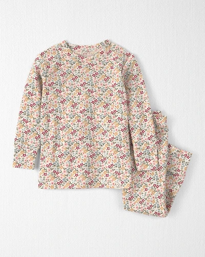 Baby Girl 2-Piece Organic Cotton Pajamas Floral