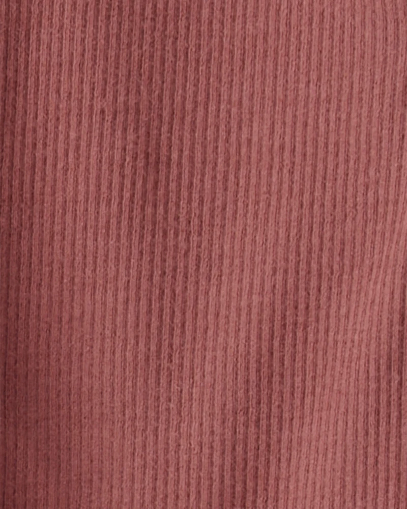 Toddler Girl 2-Pack Organic Cotton Ribbed Tees