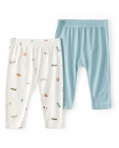 Baby Boy 2-Pack PurelySoft Pull-On Pants