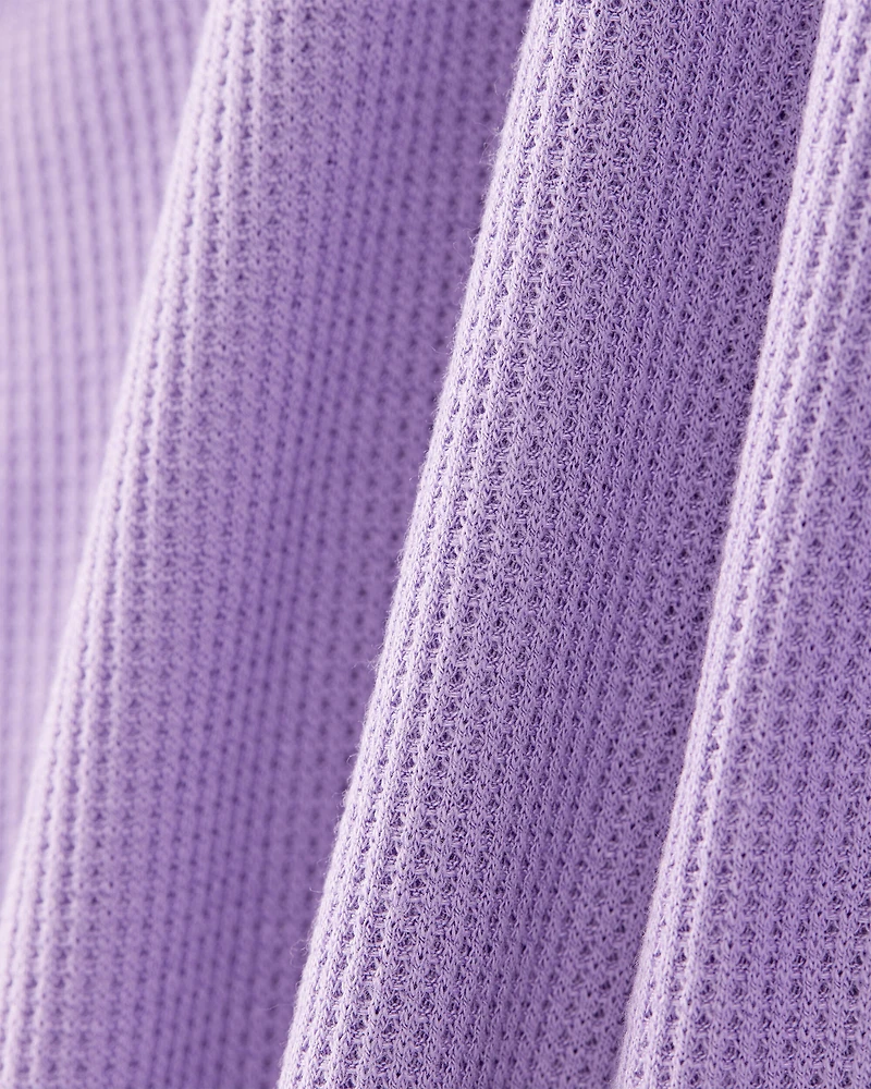 Girls PurelySoft Long-Sleeve 2-Piece pyjamas - Purple