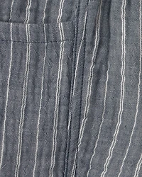 Toddler Boy 2-Piece Organic Cotton Gauze Short Set Cream