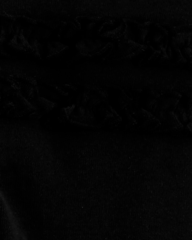 Baby 4-Pack Ruffle-Detail Cotton Pants