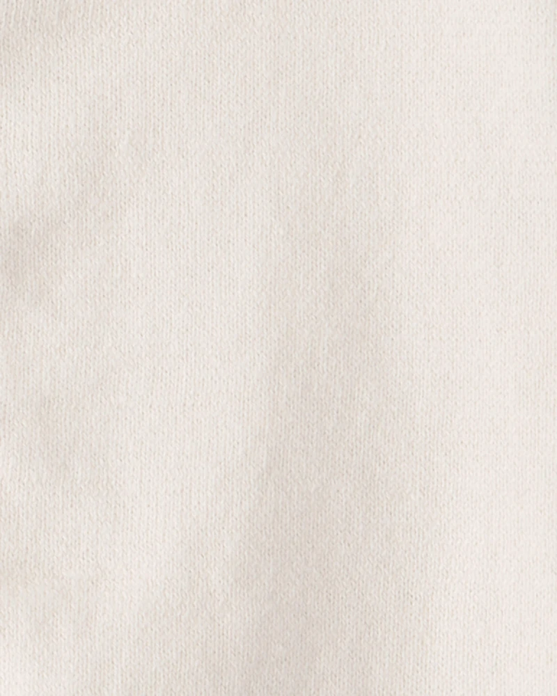 Toddler Girl Cardigan Sweater - Cream