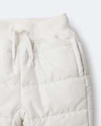 Toddler Ski Jogger Pant - Cream