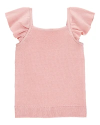 Toddler Girl Flutter-Sleeve Tank