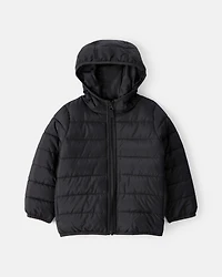Toddler Boy Midweight Packable Puffer