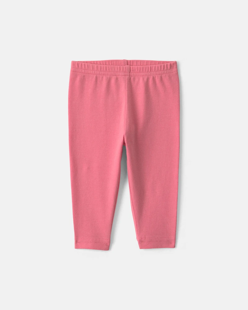 Baby Girl 3-Piece Colour Block Teddy Fleece Layering Set - Pink