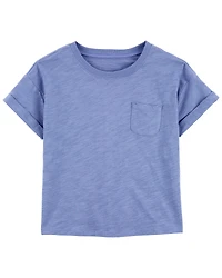 Kid Slub Jersey Open Back Top