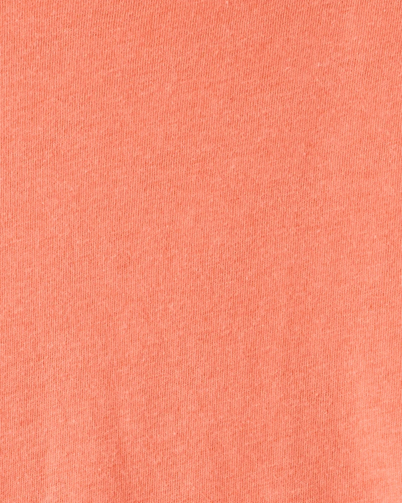 Boys Long-Sleeve Shirt- Orange