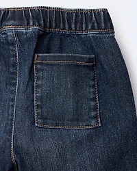 Toddler Barrel Pant Denim - Blue
