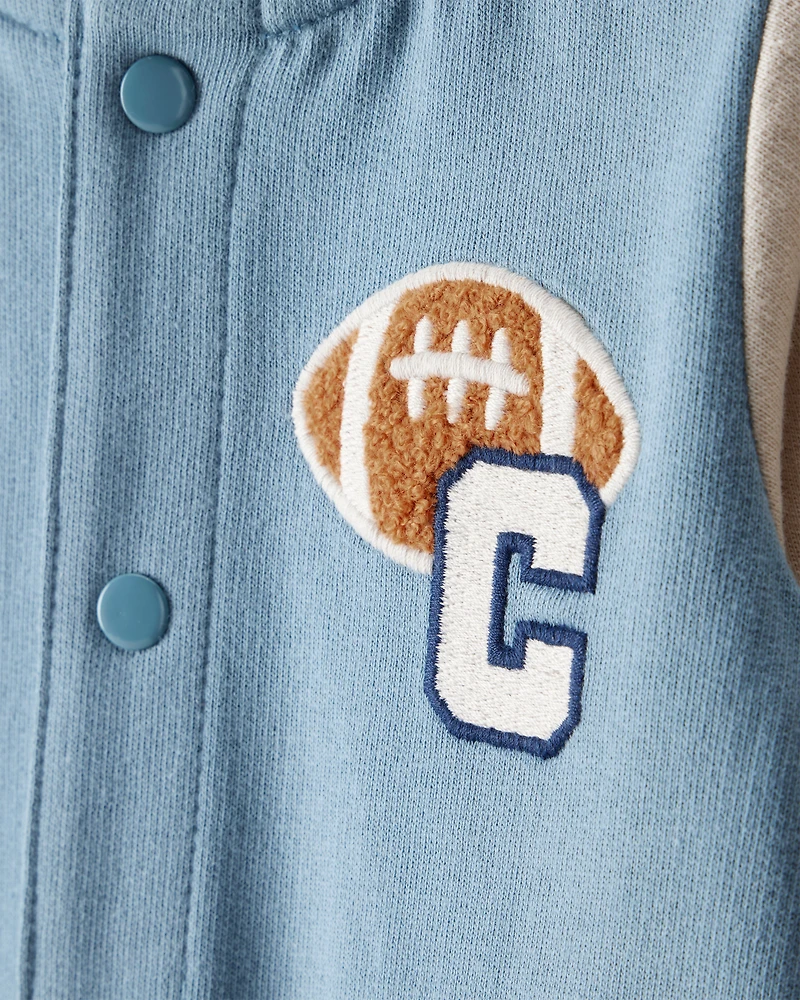 Baby Boy Varsity Jumpsuit