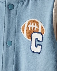 Baby Boy Varsity Jumpsuit