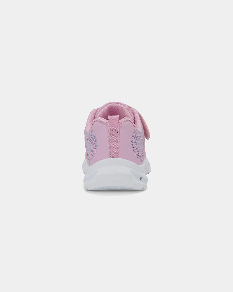 Toddler Girl Star Light-Up Athletic Sneakers - Pink