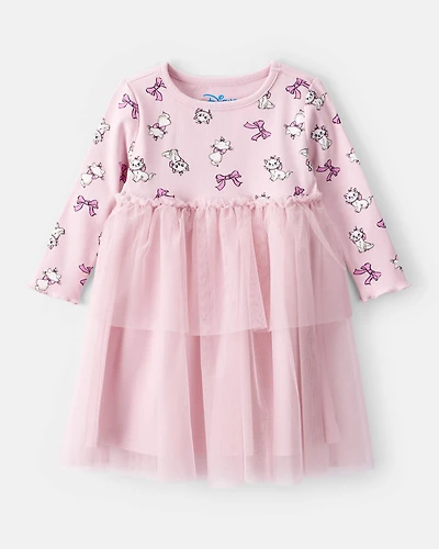 Baby Aristocats Long-Sleeve Tutu Dress