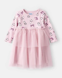 Baby Aristocats Long-Sleeve Tutu Dress