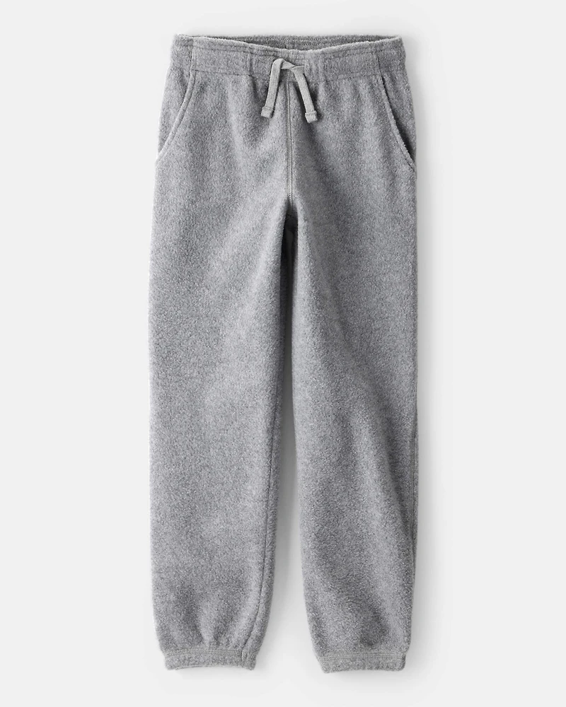 Boys Fleece Joggers - Grey