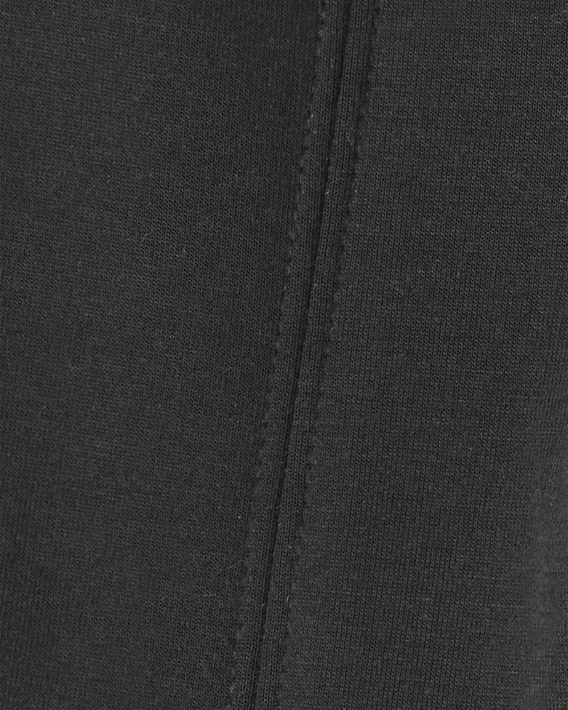 Baby Girl Pull-On Flare Pants - Black