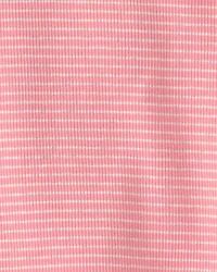 Baby Girl 2-Piece Organic Cotton Ribbed Pyjama