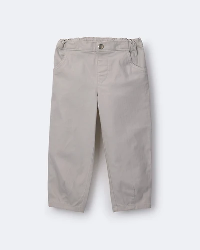 Toddler Boy Woven Pant - Grey